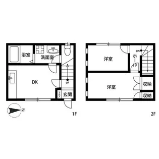 アムール大谷【1階】の間取り