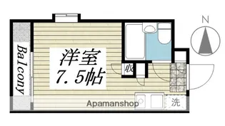 メゾン・ド・サンテ【2階】の間取り