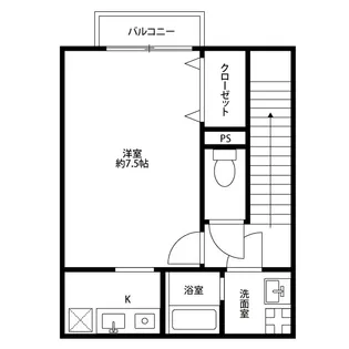 アムール 矢澤【2階】の間取り