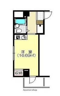 アバンデントビル【2階】の間取り