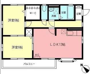 グランエトワールC【2階】の間取り