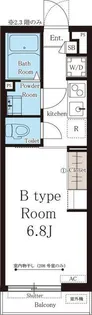 リブリ・たまプラーザ【3階】の間取り
