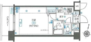 フェニックス新川崎【3階】の間取り