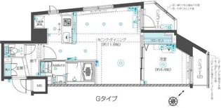 フェニックス新横濱クアトロ【5階】の間取り