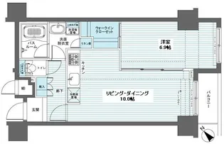 フェニックス新横濱参番館【6階】の間取り