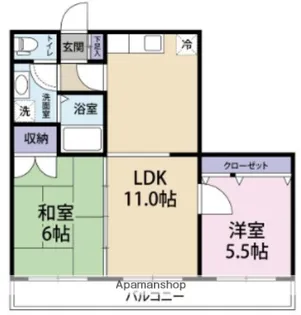 グレイスハイム【2階】の間取り