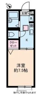 ハーミテイジKUROIWA【1階】の間取り