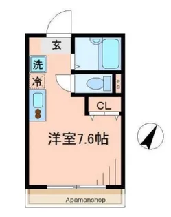 ヴィラコンフォート上大岡【2階】の間取り