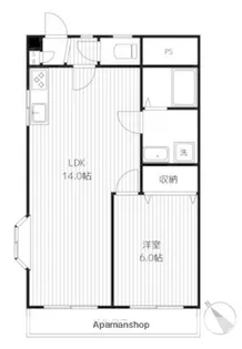 岡本ビル【3階】の間取り