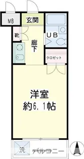 ベルライト能見台【3階】の間取り