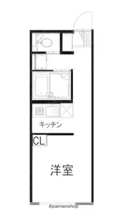 能見台ロイヤルコート【2階】の間取り