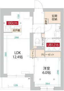 シンセーロ【1階】の間取り