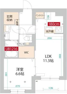 シンセーロ【1階】の間取り