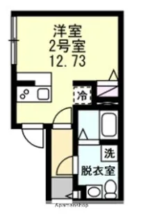 ベイルーム南吉田町【3階】の間取り