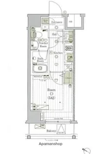 リライア横濱大通り公園【4階】の間取り