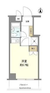 ヴランニュー金沢八景【2階】の間取り