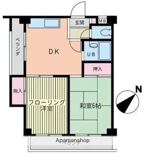 サニーヒル蔵方【3階】の間取り