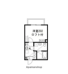 カーサ・アリエッタⅡ【2階】の間取り