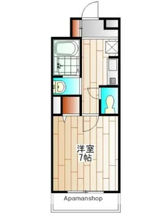 カルフール【3階】の間取り