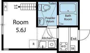 ホルスリッジ【2階】の間取り
