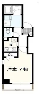 GOTHAM・R【5階】の間取り