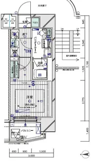 メインステージ川崎クロシアⅡ【2階】の間取り