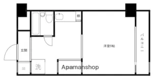 マイキャッスル上大岡(マイキャッスルカミオオオカ)【4階】の間取り