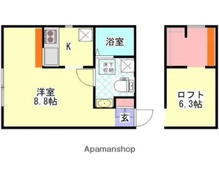 プリマFELICE【1階】の間取り