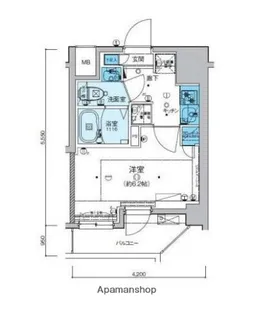 リヴシティ横濱新川町弐番館【10階】の間取り