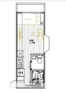 レジデンスピア3【1階】の間取り