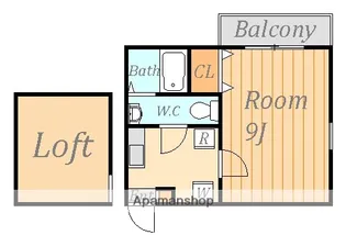 マルル追浜本町【1階】の間取り