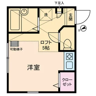 アイ・メゾン南太田【1階】の間取り