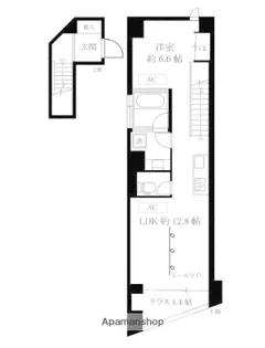 開洋館【2階】の間取り