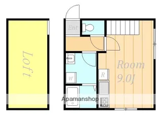 アークアンシェル【1階】の間取り
