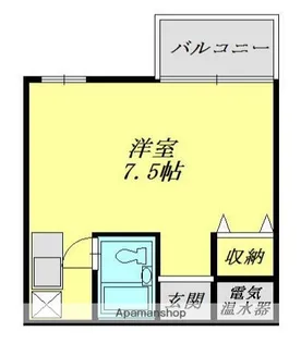 ベルハイツ座間【5階】の間取り