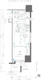 ZOOM川崎EAST【12階】の間取り