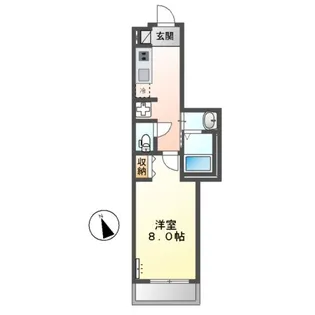 湘南エクセレントⅢ【2階】の間取り