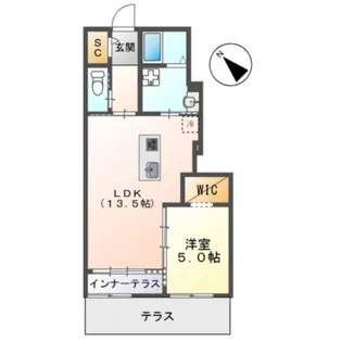 シャルマン【1階】の間取り