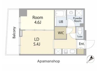 ECUME川崎【6階】の間取り