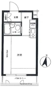 エミグラント妙蓮寺【2階】の間取り