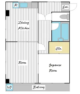 第2河田コーポ【3階】の間取り