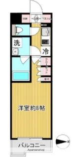 ルーブル武蔵新城参番館【1階】の間取り
