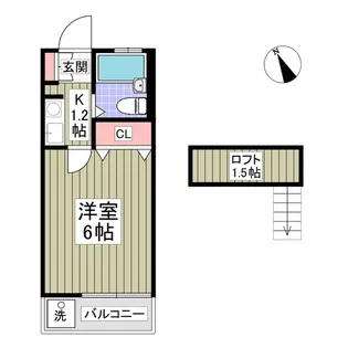 ラフォーレ錦【2階】の間取り