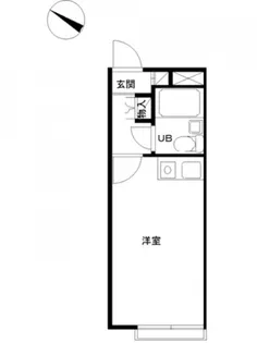 スカイピア港南台【101号室号室】の間取り