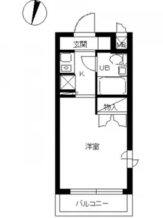 スカイコート鶴見【207号室号室】の間取り