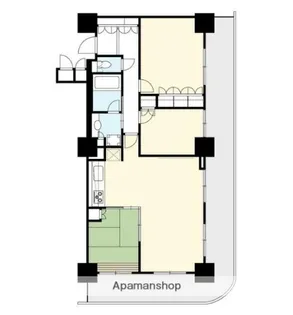 エクステ山下公園クレイドルタワー(エクステヤマシタコウエンコウ【21階】の間取り