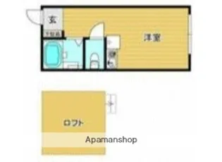 ユナイト東寺尾リチャーズの丘【1階】の間取り
