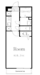 神奈川県横浜市港北区樽町2丁目【マンション】の間取り