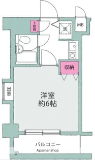 ステラコート横浜白楽【2階】の間取り