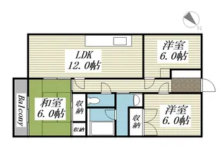 第14明智ビル【2階】の間取り